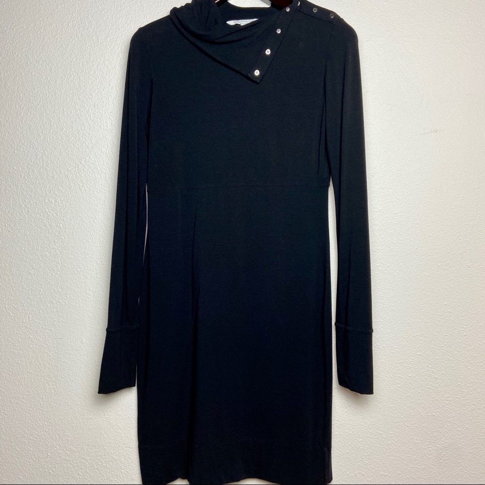 DVF Black Dress